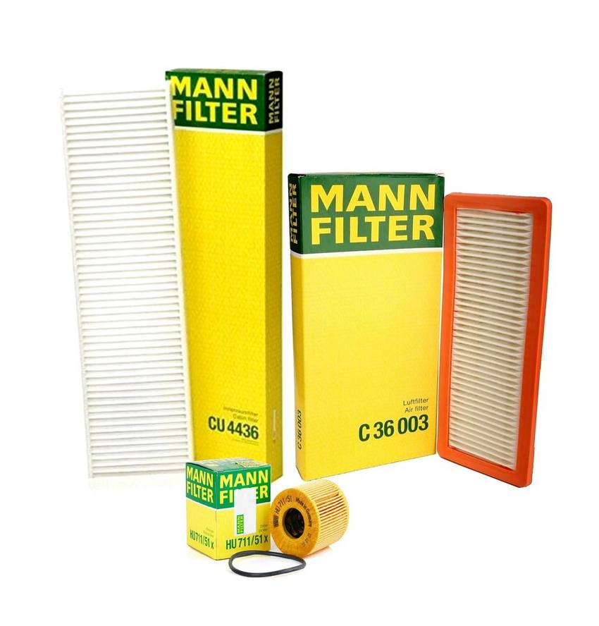 Mini Filter Service Kit 64319127516 - MANN-FILTER 3724737KIT